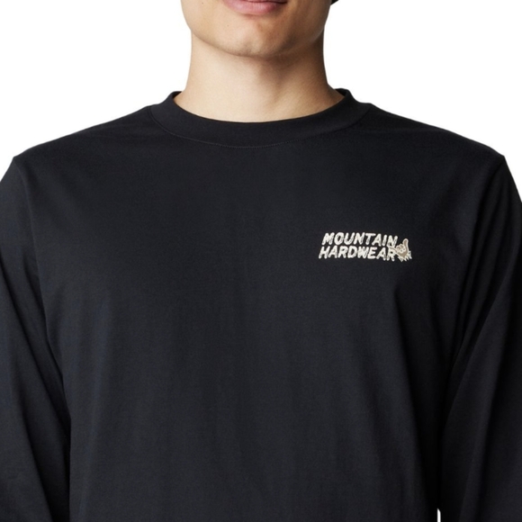 Mountain Hardwear Men's Secret Stash Long Sleeve T Shirt black Sz S NWT - Picture 4 of 10